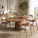OVAL - Spisebord