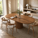 OVAL - Spisebord